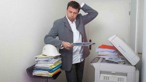 مشکل رایج دستگاه کپی