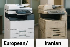 تفاوت دستگاه کپی استوک اروپا و آمریکا با دستگاه کپی استوک ایران