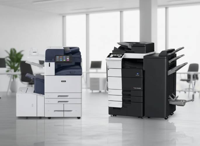 دستگاه کپی Xerox AltaLink C8145 یا Konica Minolta Bizhub C659؟