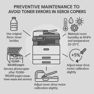 نکات پیشگیرانه برای نگهداری طولانی‌مدت و جلوگیری از خطای تونر
