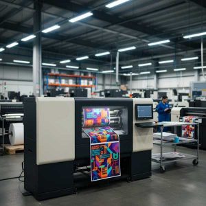 چاپ دیجیتال Long Sheet در چاپخانه صنعتی