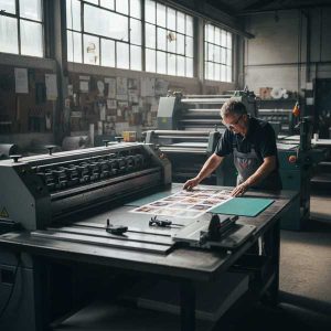 چاپ پوستر A3 پلاس با دستگاه چاپ دیجیتال رنگی