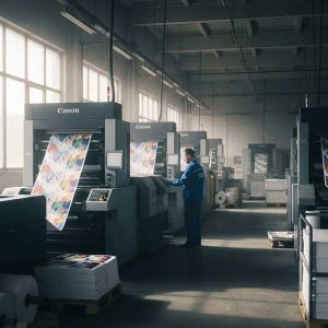 چاپخانه دیجیتال مجهز برای چاپ Long Sheet و A3+